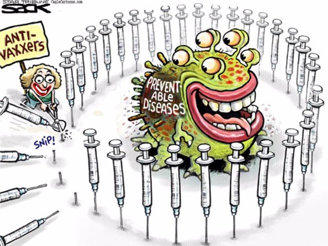 Phong trào “anti-vaccine” mở con đường có dịch bệnh bùng phát
