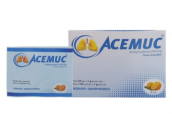 Thuốc Acemuc 200mg 