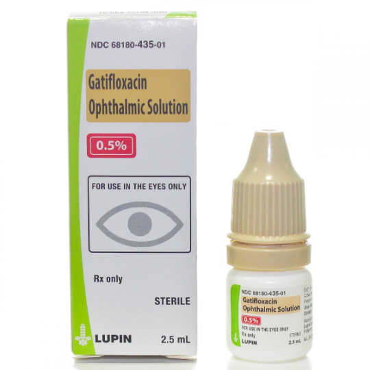 Thuốc Gatifloxacin dạng thuốc nhỏ mắt