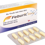  Feburic 80mg điều trị tăng acid uric máu mạn và lưu ý khi sử dụng