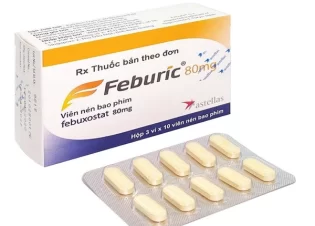Feburic 80mg điều trị tăng acid uric máu mạn và lưu ý khi sử dụng