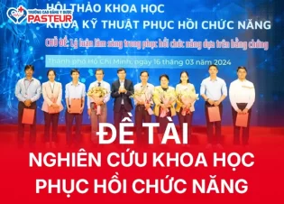Các dạng đề tài nghiên cứu khoa học Phục hồi chức năng