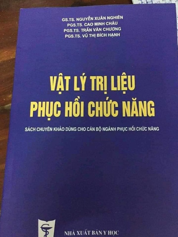 Sách Vật Lý Trị Liệu Phục Hồi Chức Năng 2019