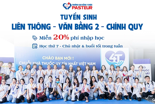 Điều kiện học liên thông Trường Cao đẳng Y Dược Pasteur