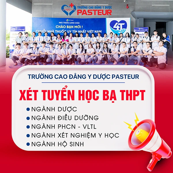 Học Cao đẳng Điều dưỡng tại Trường Cao đẳng Y Dược Pasteur