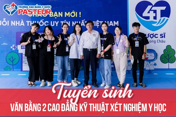 Tuyển sinh Văn bằng 2 Cao đẳng Kỹ thuật Xét nghiệm Y học