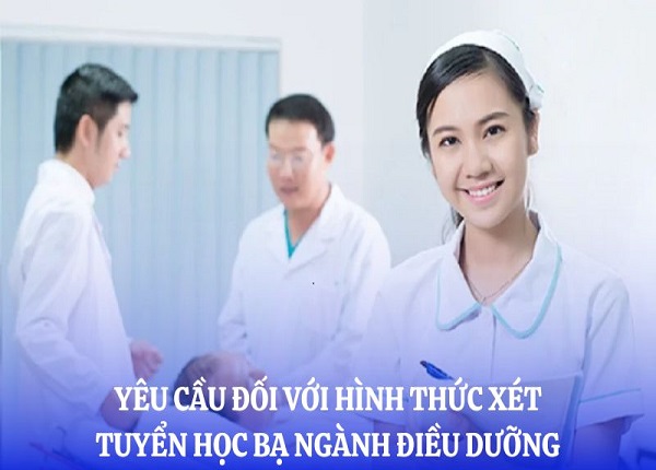 Điều kiện xét tuyển học bạ ngành Điều dưỡng