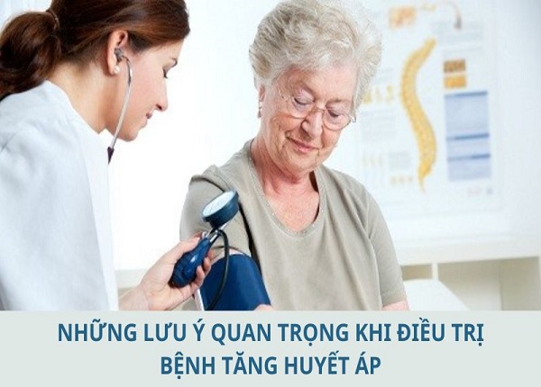 Lưu ý trong điều trị và chăm sóc người bệnh tăng huyết áp