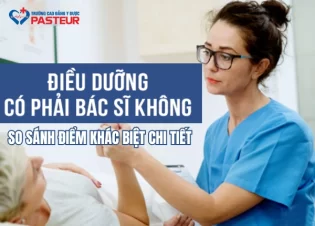 Điều dưỡng có phải là Bác sĩ không? So sánh điểm khác biệt chi tiết