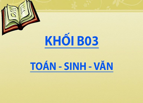 Khối B03 gồm những môn nào? Cơ hội ngành nghề ra sao?