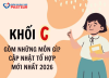 Khối C gồm những môn gì? Cập nhật tổ hợp mới nhất 2026